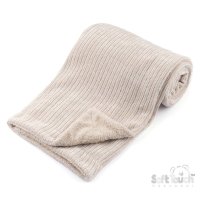 FBP122-BI: Biscuit Chenille Cellular Wrap
